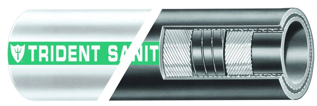 Black Rubber Sani Hose T922