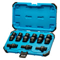 1/2 in. Drive Universal Impact Socket Set, 7/16-15/16 in. SAE, 9-Piece X370775