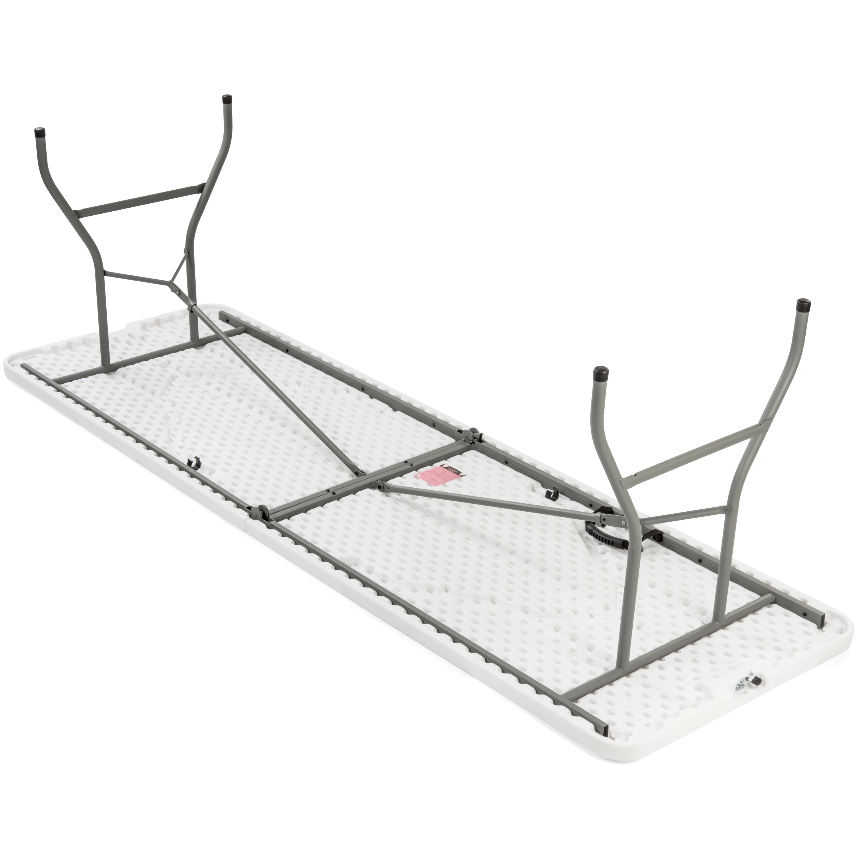 8'X30" Rhinolite Plastic Half Folding Banquet Table B494