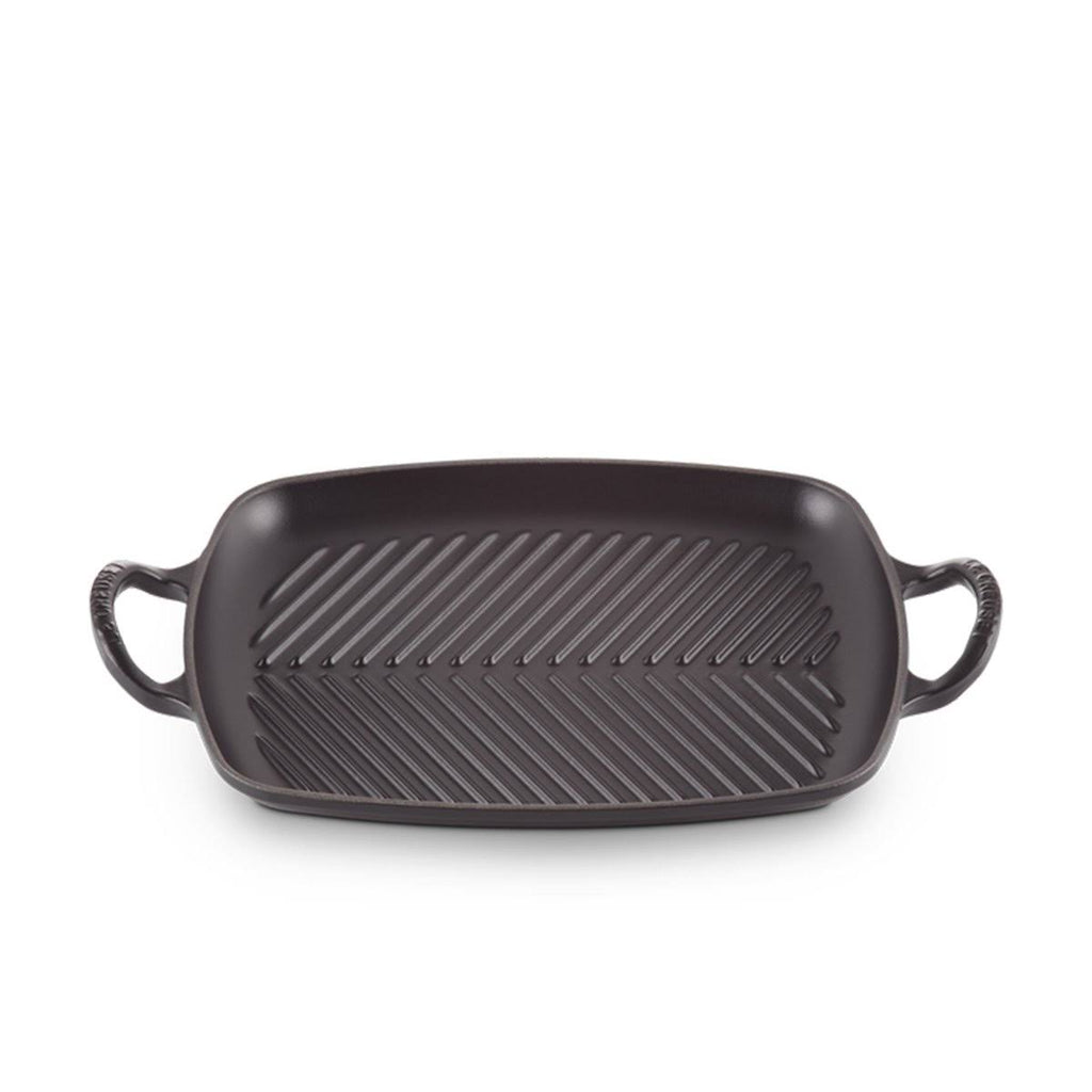 Satin Black Cast Iron Rectangular Grill C180