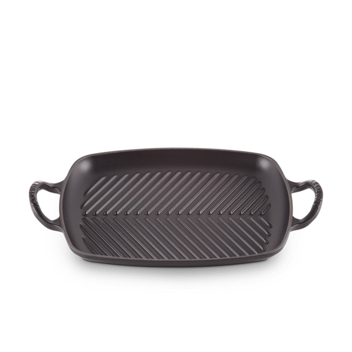 Satin Black Cast Iron Rectangular Grill C180