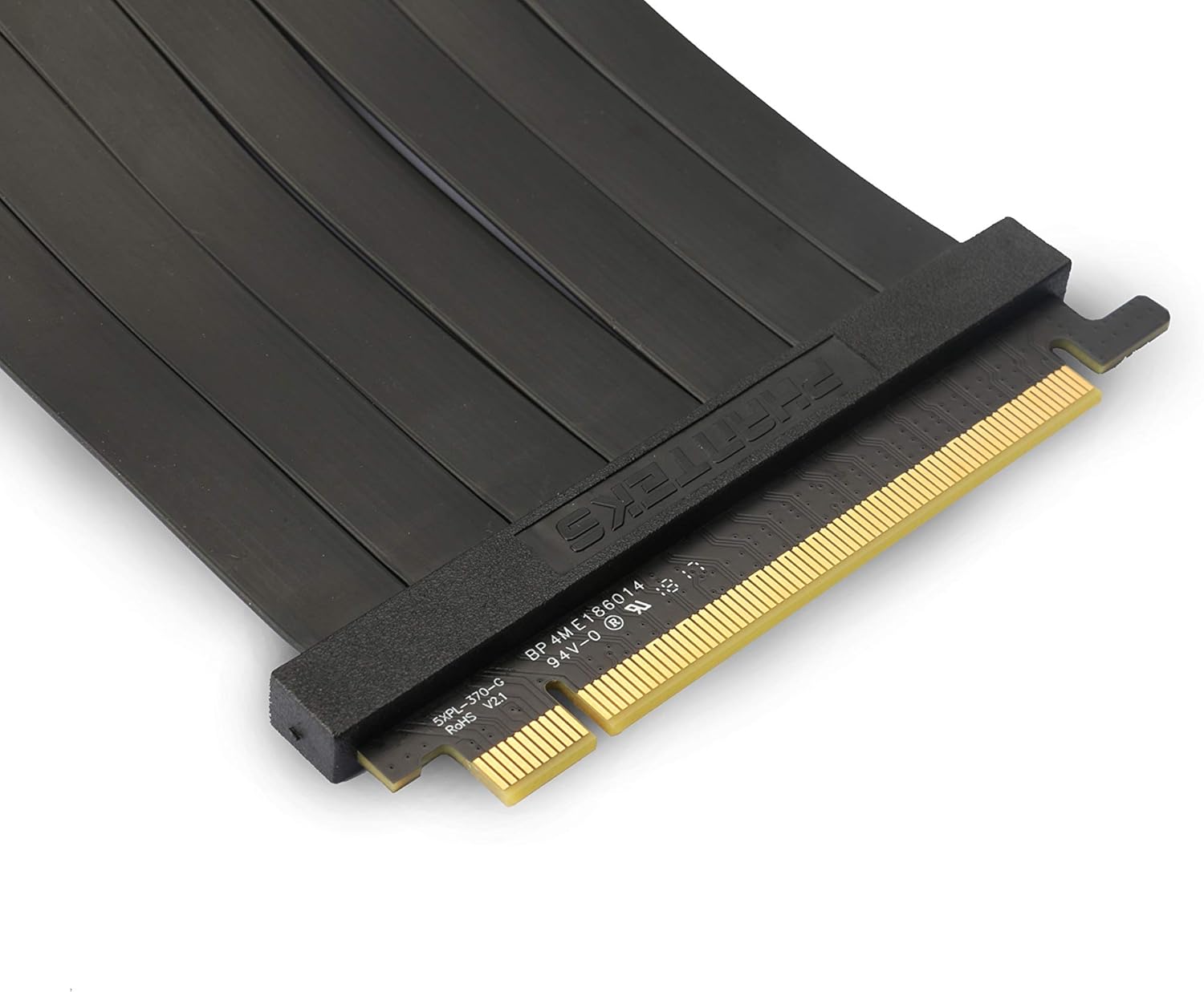 220mm PCI-E 3.0 x16 Riser Cable with 90o Adapter W31259