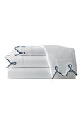 King Scalloped Embroidered Sheet Set R462