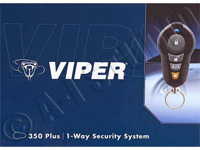1-Way Car Alarm Security System and Keyless Entry D8582
