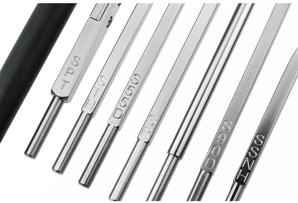 Carbide Lathe Tool Set with Interchangeable Foam Grip Handle L8693