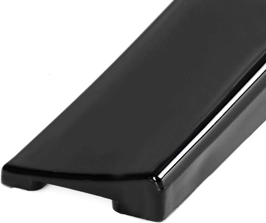 1-Piece Rear Window Roof Spoiler Wing Hydro Dipped Plastic Glossy Carbon Look Pack of 2 I273