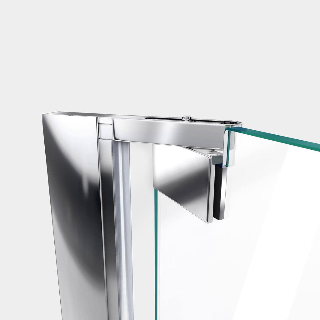 Frameless Pivot Shower Door in Chrome G17133