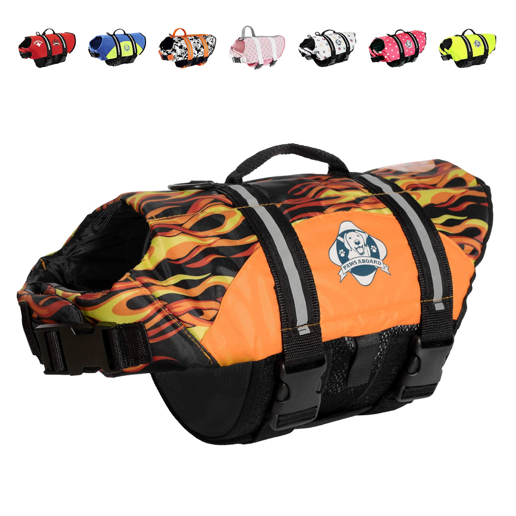 Doggy Life Jacket S Flames K61672
