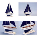 Blue 17 inch Sailboat P7542