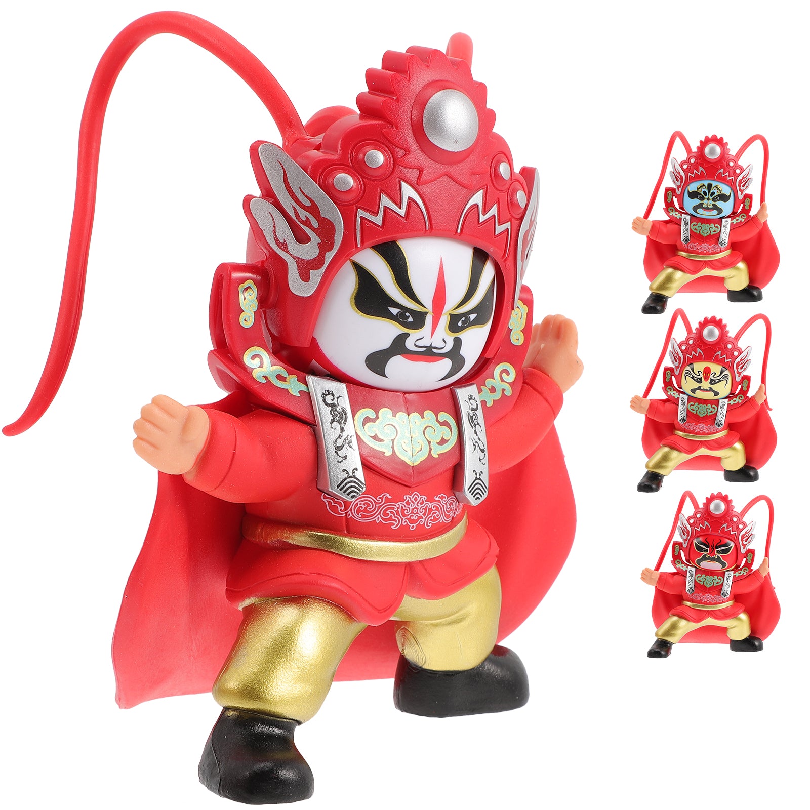 Sichuan Opera Face Doll Geisha Desktop Chinese Peking Dolls B7701