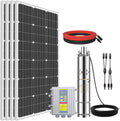 24V 400W Submersible Solar Well Pump Kit with 16ft Cable L1855