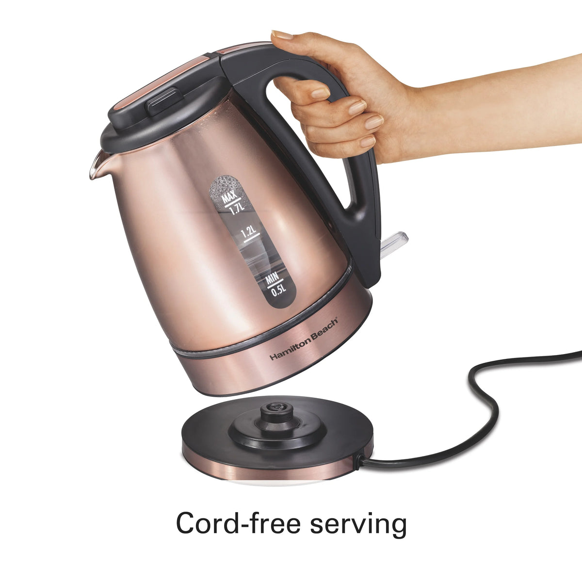 1.7L Electric Kettle Copper M3553
