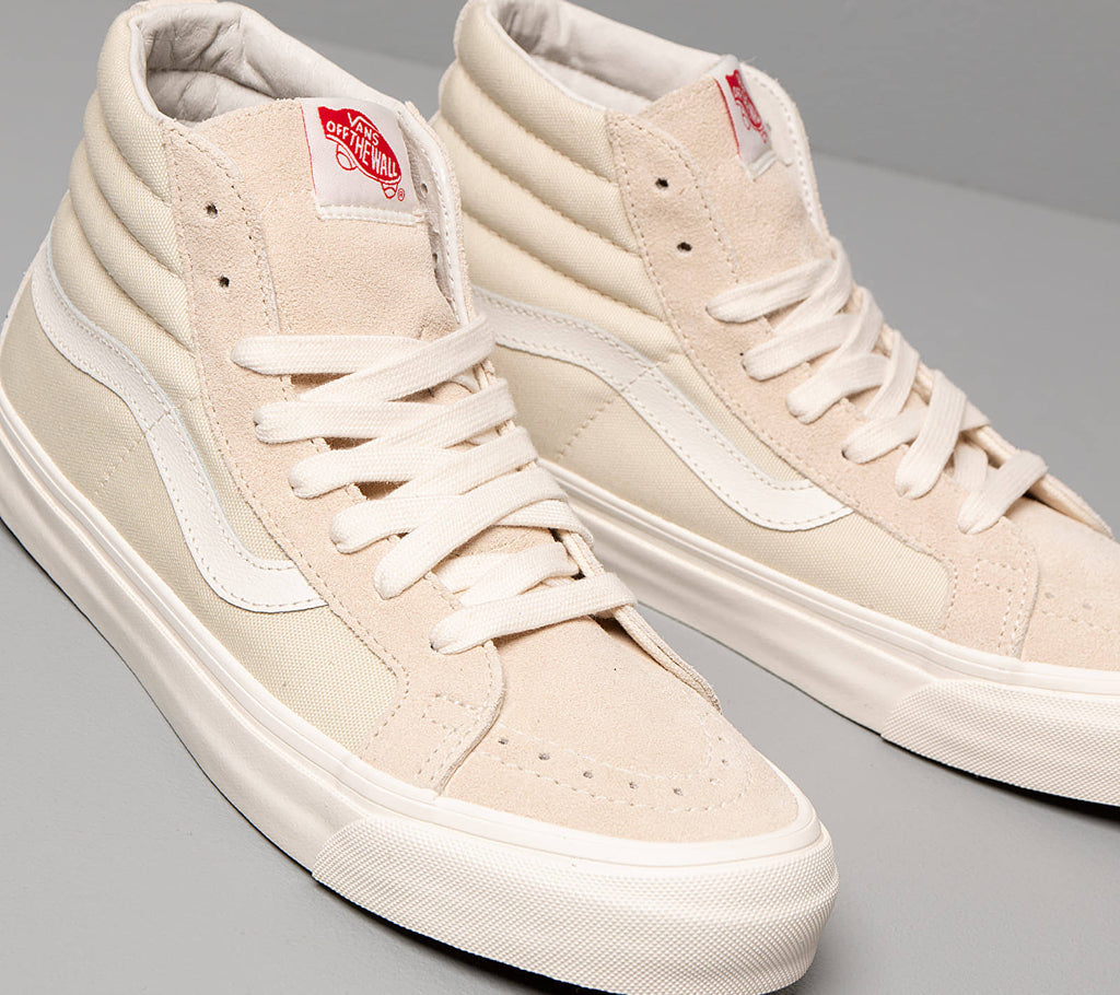 Seed Pearl Suede Canvas Sk8-Hi Shoes F4693