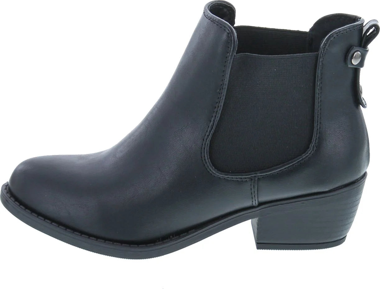 Women's Chelsea Faux Leather Ankle Boots I329640