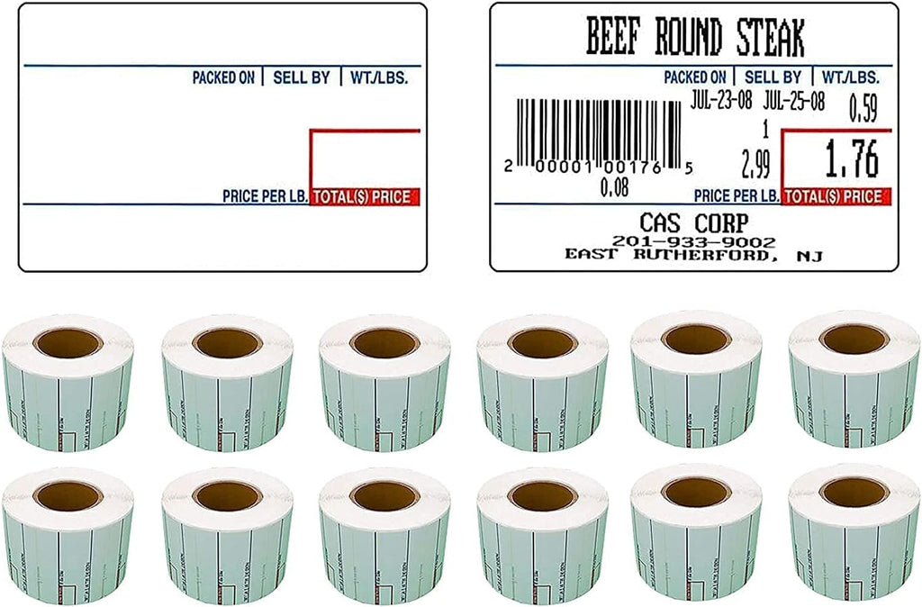 58 x 50 mm Printing Scale Label, 36 Rolls Per Case R90922
