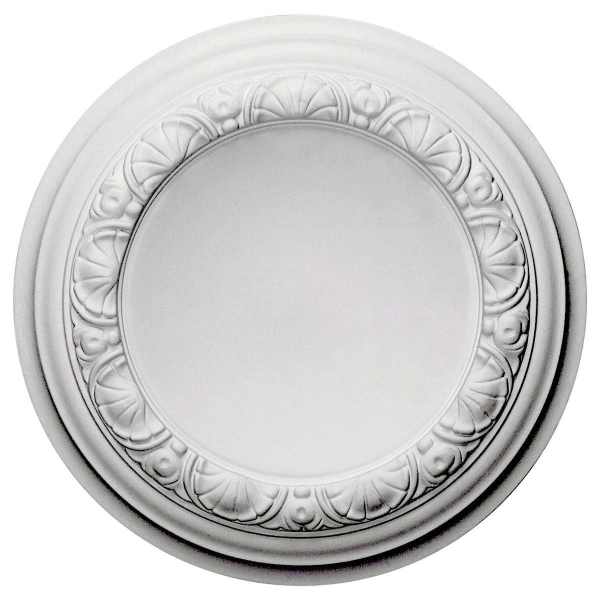 12 1/2x22OD x 1 1/2x22P Pale Gold Ceiling Medallion S95251