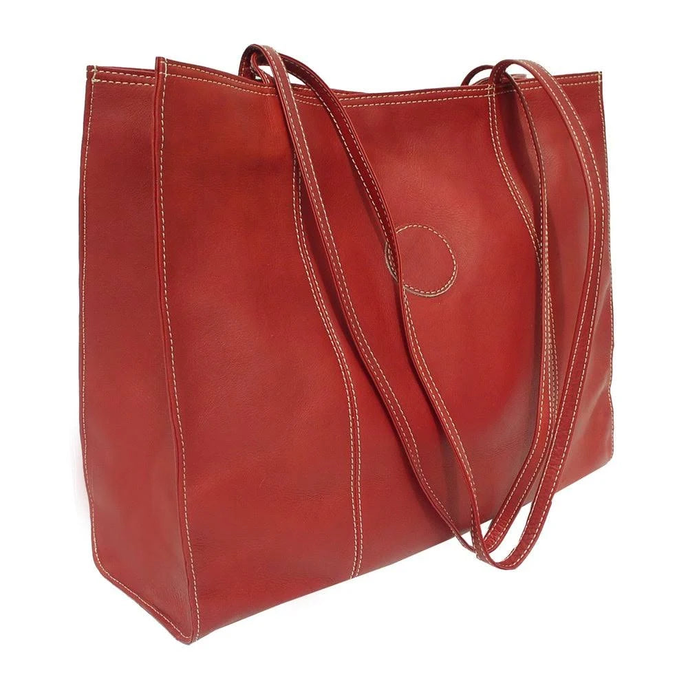 Red Leather Market Bag G542840